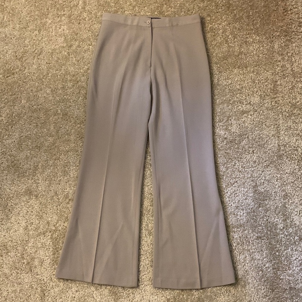 Vintage Carlo Pignatelli Nude Pant Suits, Boot Cut/ Flare, Size: 42 French/10 US
